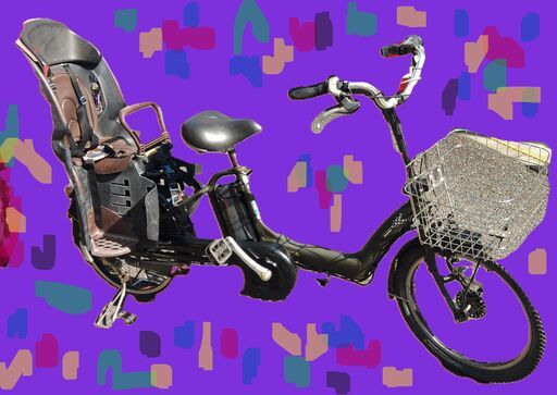 56️お子様と土日も土足のまま、いろいろなタイプの電動自転車のご試乗可能です。  ️電動自転車・リサイクル専門店　　ご試乗をしてから、ご購入できます。  ２０インチ、チャイルドシート、２人乗り、３人乗り、１人乗り電動自転車  バカ良心的な電動自転車屋１００日間・安心の無料点検・️無料交換保証サービス付き  後ろチャイルドシートを大きめのかごに変更のオプション無料です。  バッテリーは新品の９０％以上の性能です。  １回の充電で３０Ｋｍ