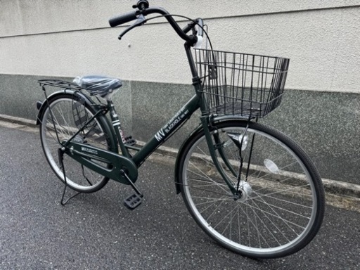 自転車 シティサイクル 26インチ グランディーノ 低床フレーム オート 