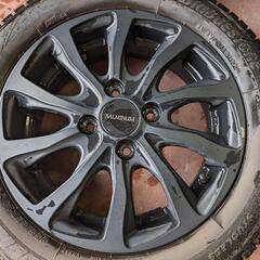 【交渉成立】タイヤ、ホイールセット　155/65R14