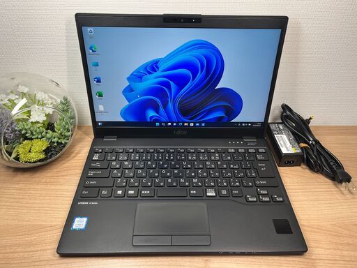 Simモデル・美品 〉0426 富士通 LIFEBOOK U939/B i5 ８GB / SSD 256GB 第8世代 Windows11 Office 軽量