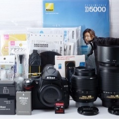 ★Nikon D5000★S数約600回●美品●スマホ転送●豪華な付属品  1ヶ月動作補償あり！ 安心のゆうパック代引き発送！ 送料、代引き手数料無料！