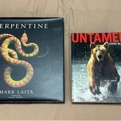 Serpentine, Untamed  洋書2冊  ヘビ 動物...