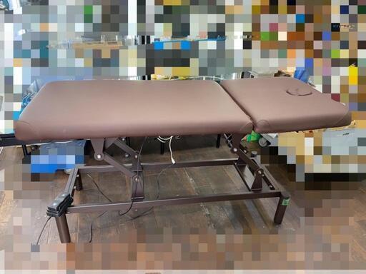 MEGAMAT ML1 電動エステベッド 自動昇降式 マッサージベッド フットペダル エステ 施術