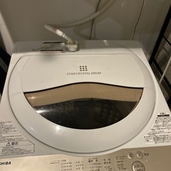 TOSHIBA 洗濯機　AW-5G8(W)
