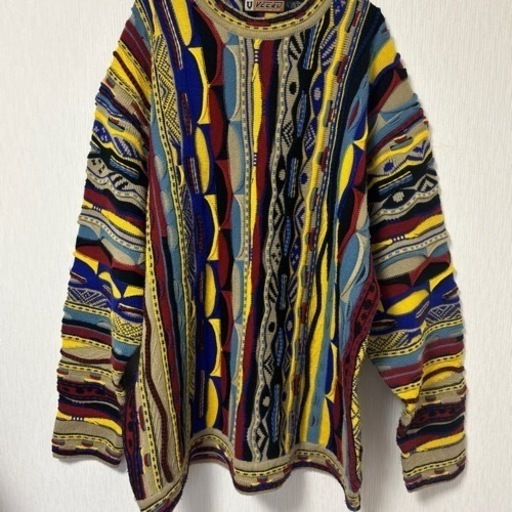 【希少】3Dニット　カラフル　VEEZO millennium gear XL 希少】3Dニット カラフル VEEZO millennium gear XL