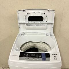  17476  HITACHI 一人暮らし洗濯機 2019年製 5.0㎏ ◆大阪市内・東大阪市他 5,000円以上ご購入で無料配達いたします！◆ ※京都・高槻・枚方方面◆神戸・西宮・尼崎方面◆生駒方面、大阪南部方面　それぞれ条件付き無料配送あり！            
