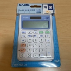 CASIO MW-102CL-N 電卓