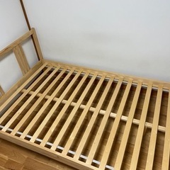【引取日時要相談】家具 IKEA ベッドフレーム(セミダブル)