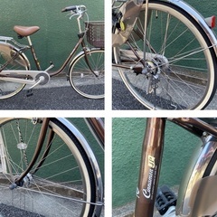 超美品♡Panasonic シナモン 自転車 26インチ 