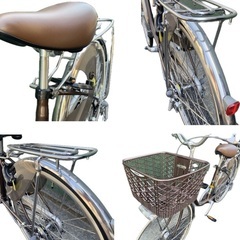 超美品♡Panasonic シナモン 自転車 26インチ 