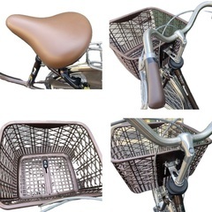 超美品♡Panasonic シナモン 自転車 26インチ 