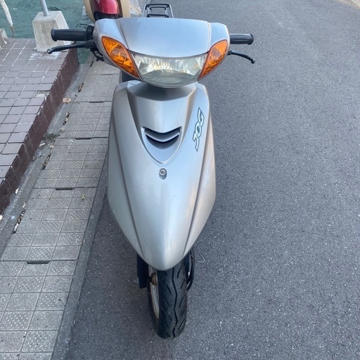 YAMAHA・ジョウグ・シルバー・エンジン・セルー・キックＯＫ．引き取り希望なら。47,000円