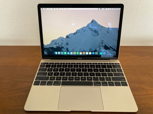 MacBook12 2015 ゴールド/8GB/512GB