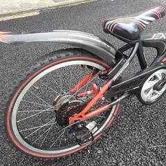 中古子供自転車3026 ブリヂストン エクスプレスJr 20インチ 6段