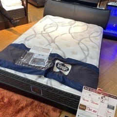 Sealy ベッド ダブルベッドフレームセット