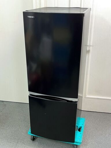 ㊻【税込み】東芝 153L 2ドア 冷蔵庫 GR-S15BS ブラック 2021年製【PayPay使えます】