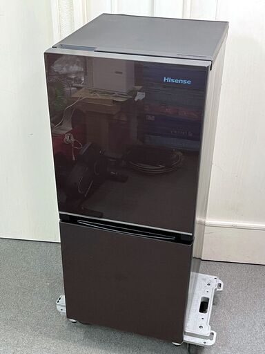 ㊳【税込み】ハイセンス 134L 2ドア 冷蔵庫 HR-G13B ブラウン 2019年製【PayPay使えます】