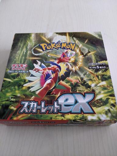 ポケモンカード　スカーレットex  未開封　1BOX