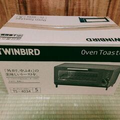 WINBIRD ツインバード　トースター TS-4034S シル...