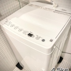 【ネット決済】5年保証あり★ 全自動洗濯機 BW-45A-W 4...