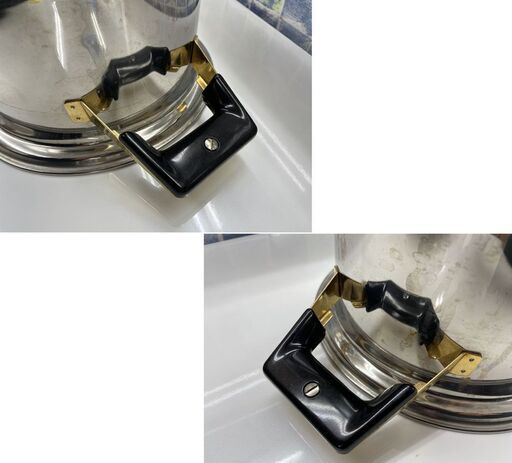 Tupperware Rainbow Cooker 両手鍋 約23cm 深さ13cm ステンレス