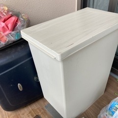 　ほぼ未使用　ペダル式ゴミ箱　45Ｌ