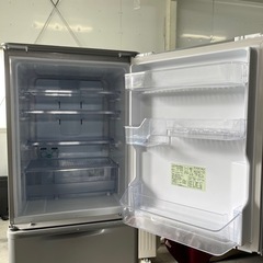 SHARP 350L 両開き 3ドア冷凍冷蔵庫 SJ-W356J-S 2022年製