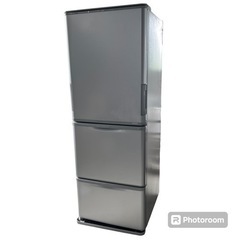 SHARP 3ドア 両開き 350L 冷蔵庫 SJ-W356J-S 2022年製