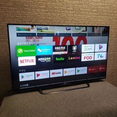 ソニー 49V型 4K 液晶テレビ Android TV KJ-49X8500C