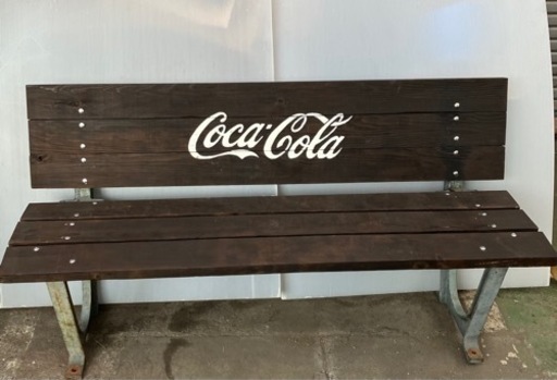 ☆未使用☆コカコーラ 干 ベンチ☆木製☆コカコーラ チェア☆ ☆未使用☆コカコーラ 干 ベンチ☆木製☆コカコーラ チェア☆