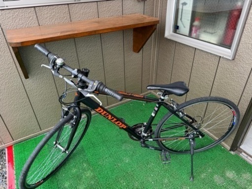 自転車 クロスバイク ダンロップ 700CC 7段ギア