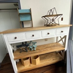 急募】オシャレ棚 チェスト