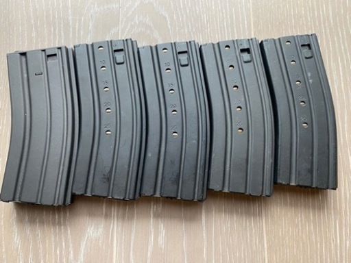 電動ガン スタンダードタイプ 89式小銃用スペアマガジン5個　東京マルイ