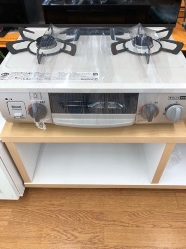 【店頭受け渡し】（229）Rinnai　都市ガス用ガスコンロ　RT37NJH7S-CL　2022年製　中古品