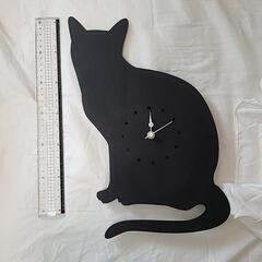 ：お譲り先決定：黒猫の壁掛け時計