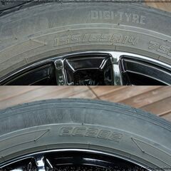 155/65R14 アルミ＋DIGITIRE EC202 \