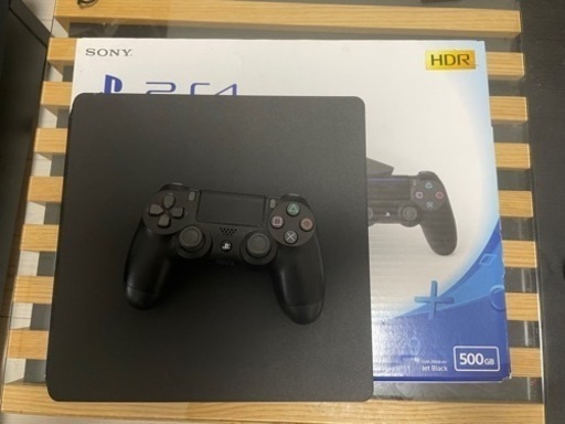 PS4本体＋ワイヤレスコントローラ　箱付き