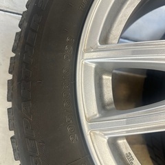 冬用タイヤ : 6.0mm. 205/60R10 . ジューク