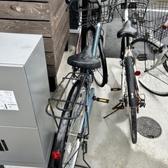 【お話中】自転車 27型 ブルー