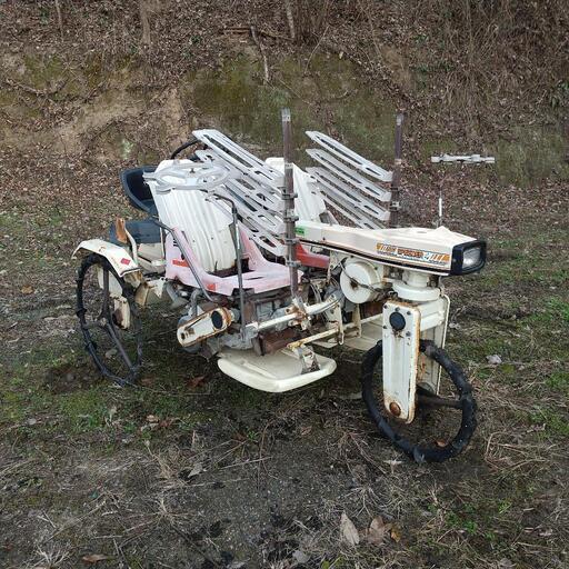 みのる  田植機  LPR-4【中古品】・ポット成苗・POT SPEEDER4・最大5.0馬力・ベルト要交換・田植え機・乗用・農機具・引き取り・赤磐市