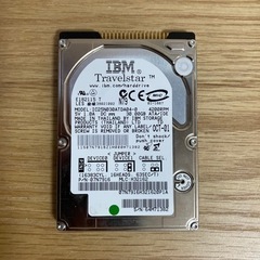 【HDD】IBM製 2.5inch 30GB IDE