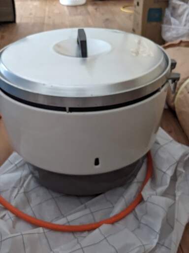 ガス炊飯器美品！リンナイ10L
