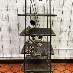 アンティーク シューズラック