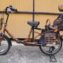 子供載せ自転車 limini+ サイマ チャイルドシート付
