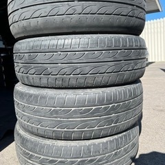 ダンロップ　夏タイヤ　165/55R15  組み替え工賃込み1本...