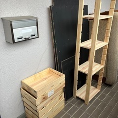 家具 収納家具 本棚　棚　ラック　カゴなどまとめて