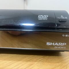 【ジャンク】シャープ　DVD HDDレコーダー　DV-ACW72