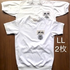 江南北部中学校 体操服 LL 2枚 体操シャツ 半袖 