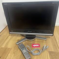 液晶テレビ　20インチ　シャープ　LC-20D10