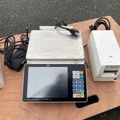 ☆中古品 東芝テック 対面料金はかり SL-6300-R プリン...